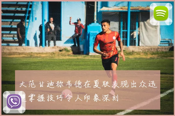 大范甘迪称韦德在夏联表现出众迅速掌握技巧令人印象深刻